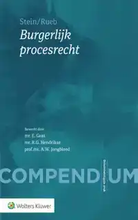 COMPENDIUM VAN HET BURGERLIJK PROCESRECHT