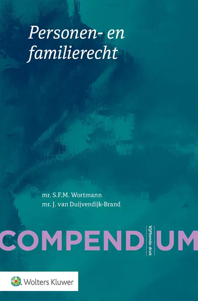 COMPENDIUM VAN HET PERSONEN- EN FAMILIERECHT