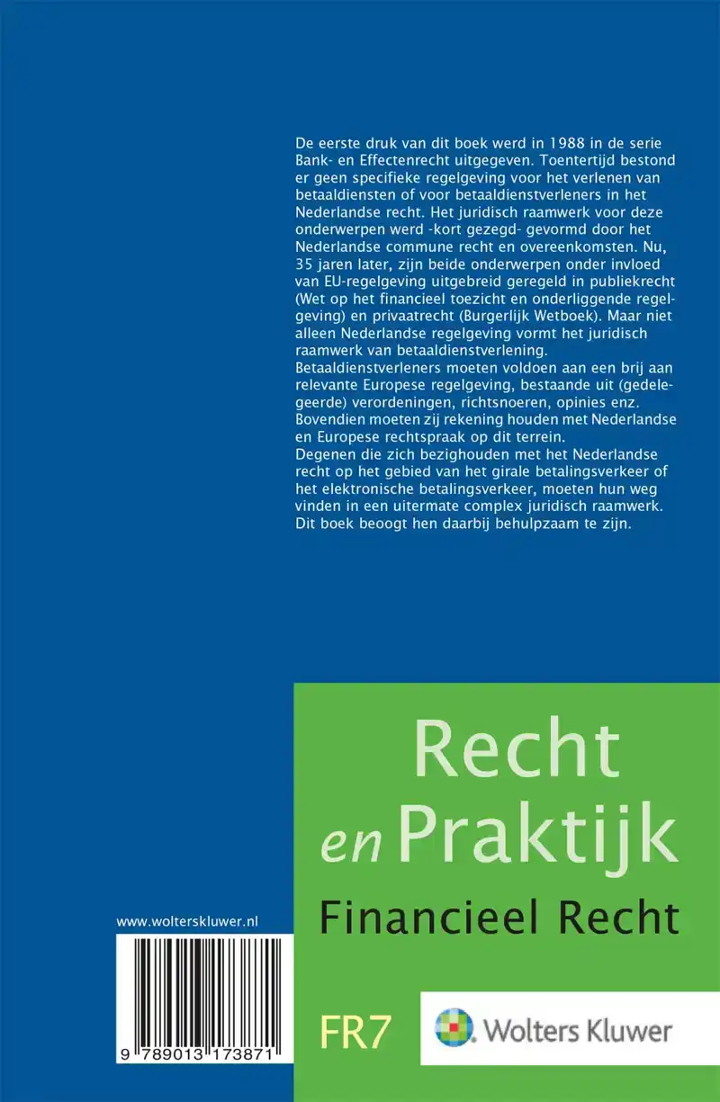 GIRAAL BETALINGSVERKEER ELEKTRONISCH BETALINGSVERKEER