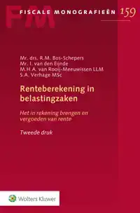 RENTEBEREKENING IN BELASTINGZAKEN
