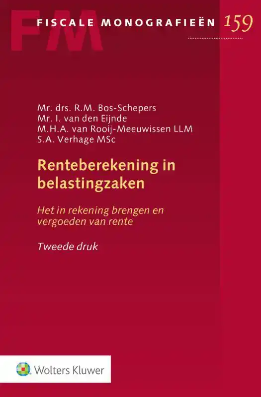 RENTEBEREKENING IN BELASTINGZAKEN