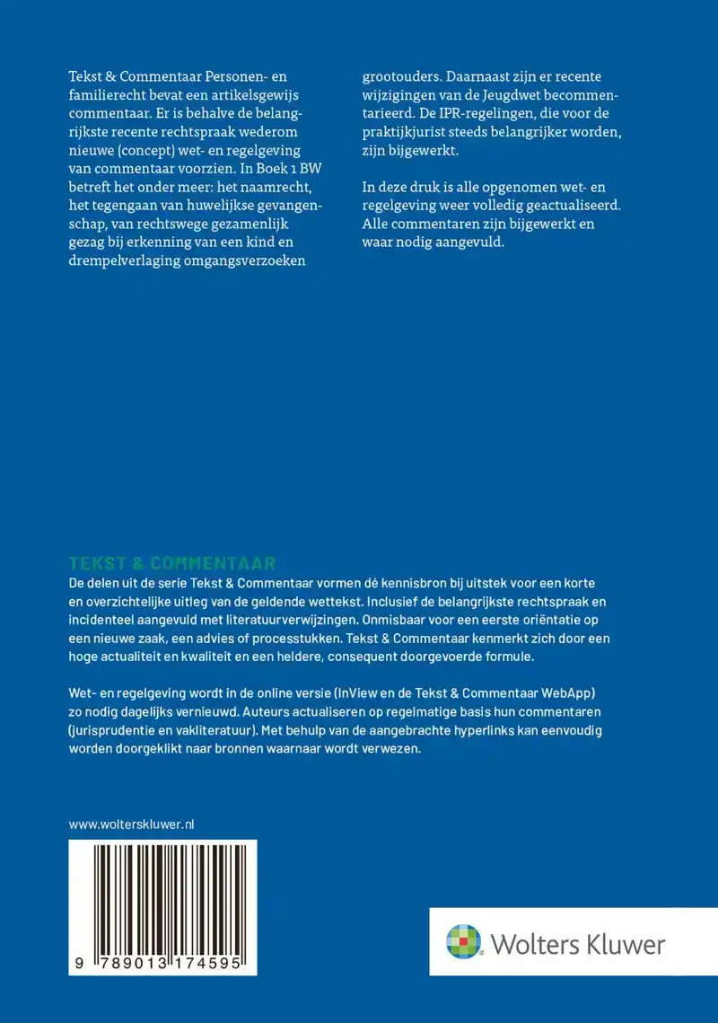 PERSONEN- EN FAMILIERECHT