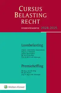 STUDENTENEDITIE CURSUS BELASTINGRECHT LOONBELASTING/PREMIEHE