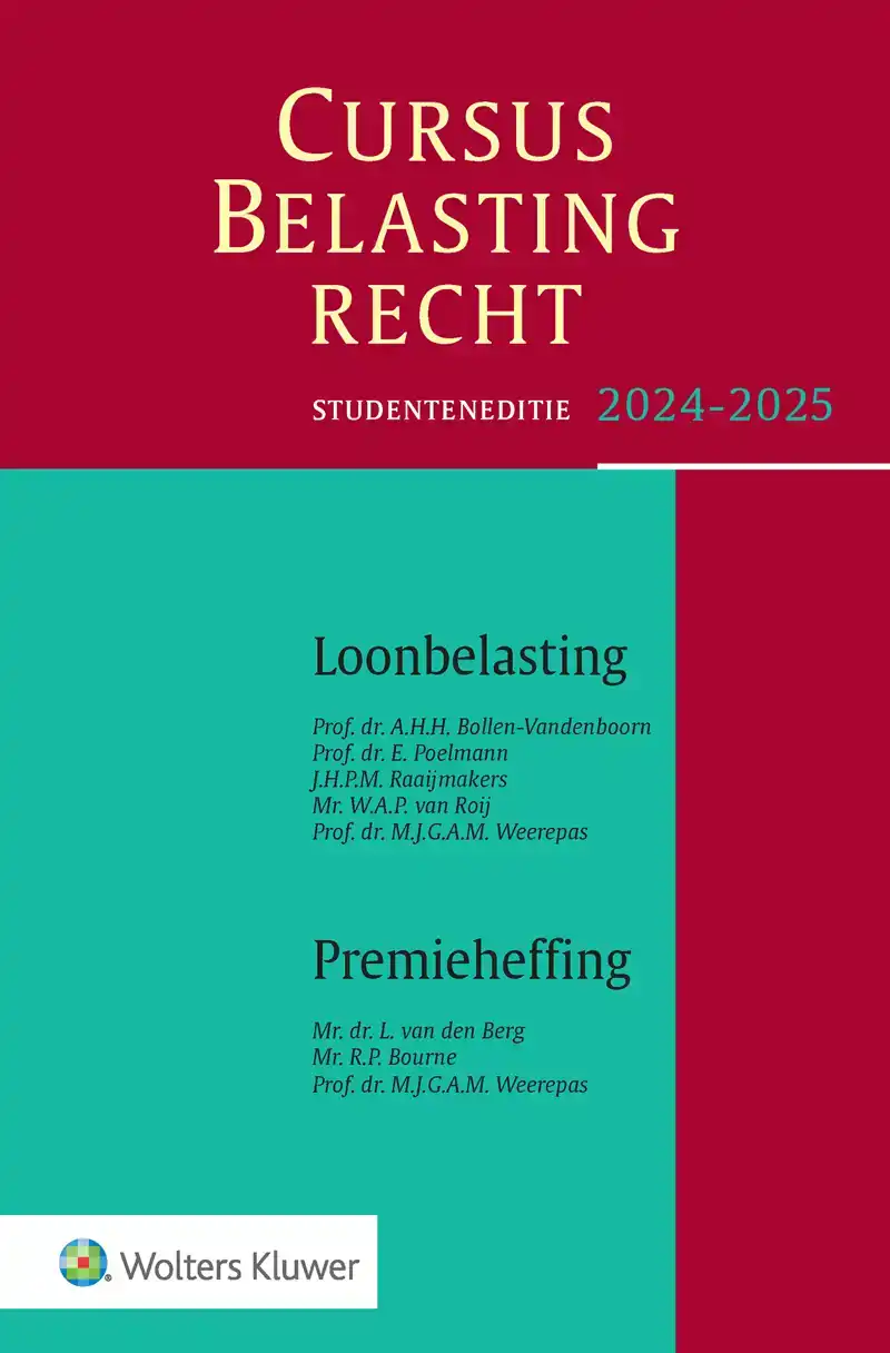 CURSUS BELASTINGRECHT LOONBELASTING/PREMIEHEFFING