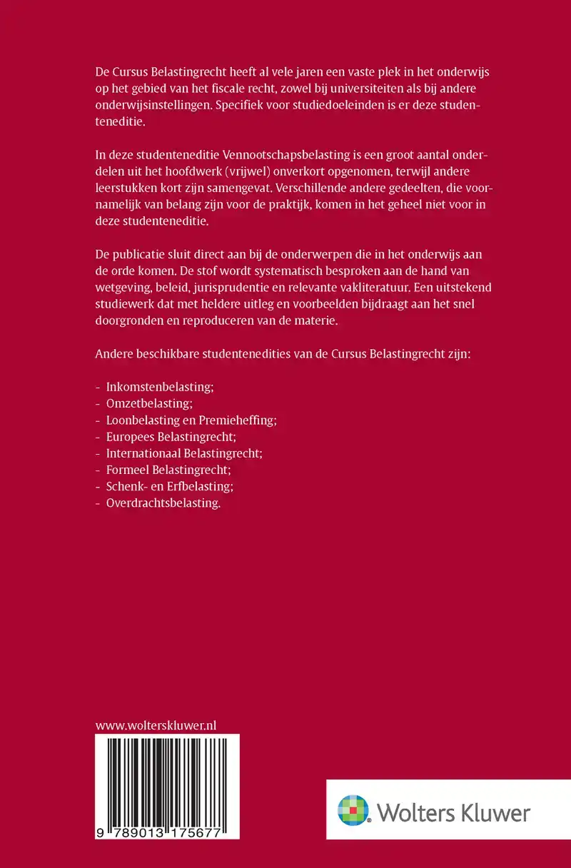 CURSUS BELASTINGRECHT