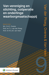 VAN VERENIGING & STICHTING, COOPERATIE EN ONDERLINGE WAARBOR