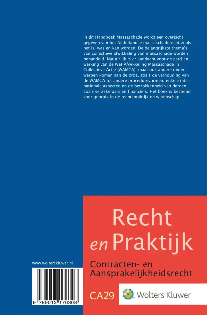 HANDBOEK MASSASCHADE