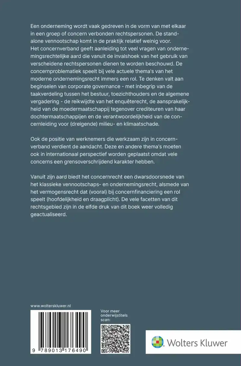 VAN HET CONCERN