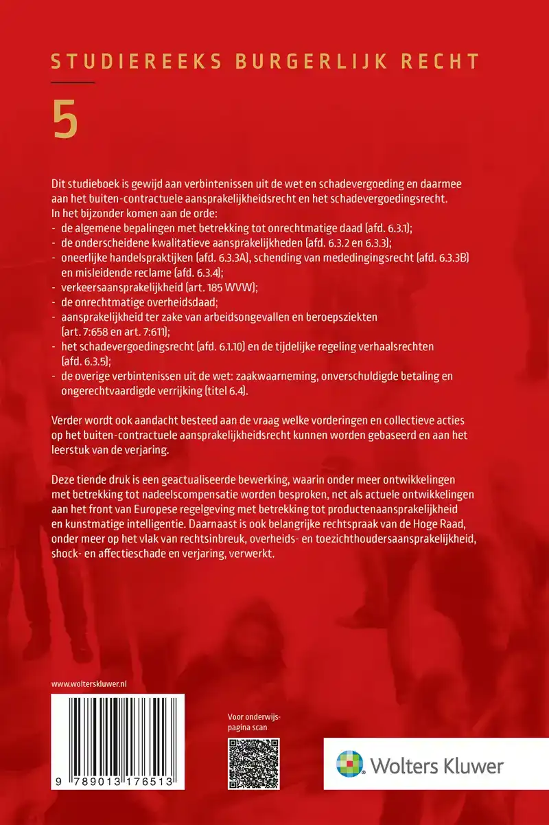 VERBINTENISSEN UIT DE WET EN SCHADEVERGOEDING