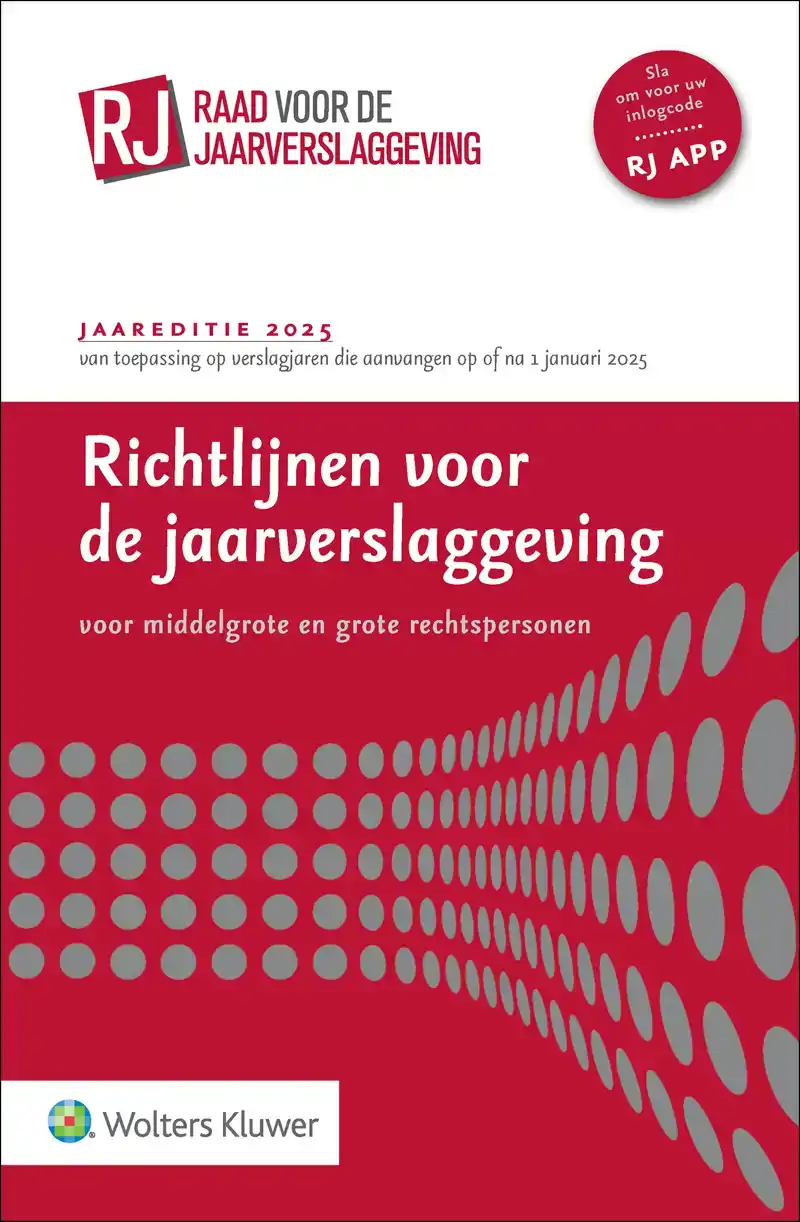 RICHTLIJNEN VOOR DE JAARVERSLAGGEVING, MIDDELGROTE EN GROTE