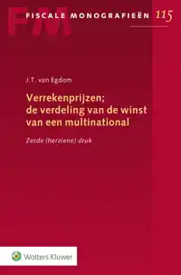 VERREKENPRIJZEN; DE VERDELING VAN DE WINST VAN EEN MULTINATI