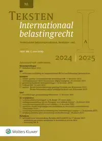 TEKSTEN INTERNATIONAAL BELASTINGRECHT 2024/2025