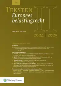 TEKSTEN EUROPEES BELASTINGRECHT 2024/2025