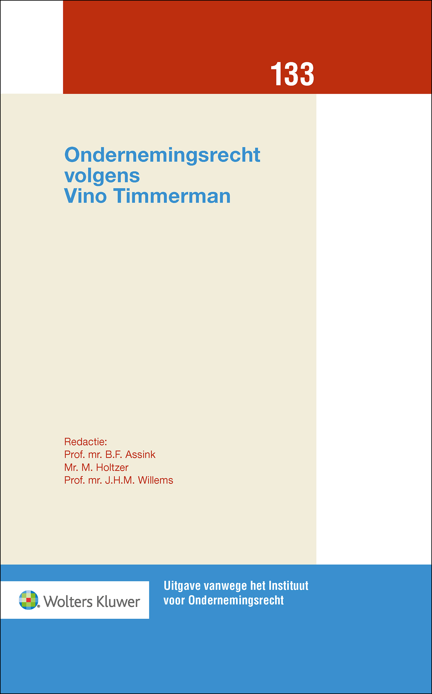 ONDERNEMINGSRECHT VOLGENS VINO TIMMERMAN