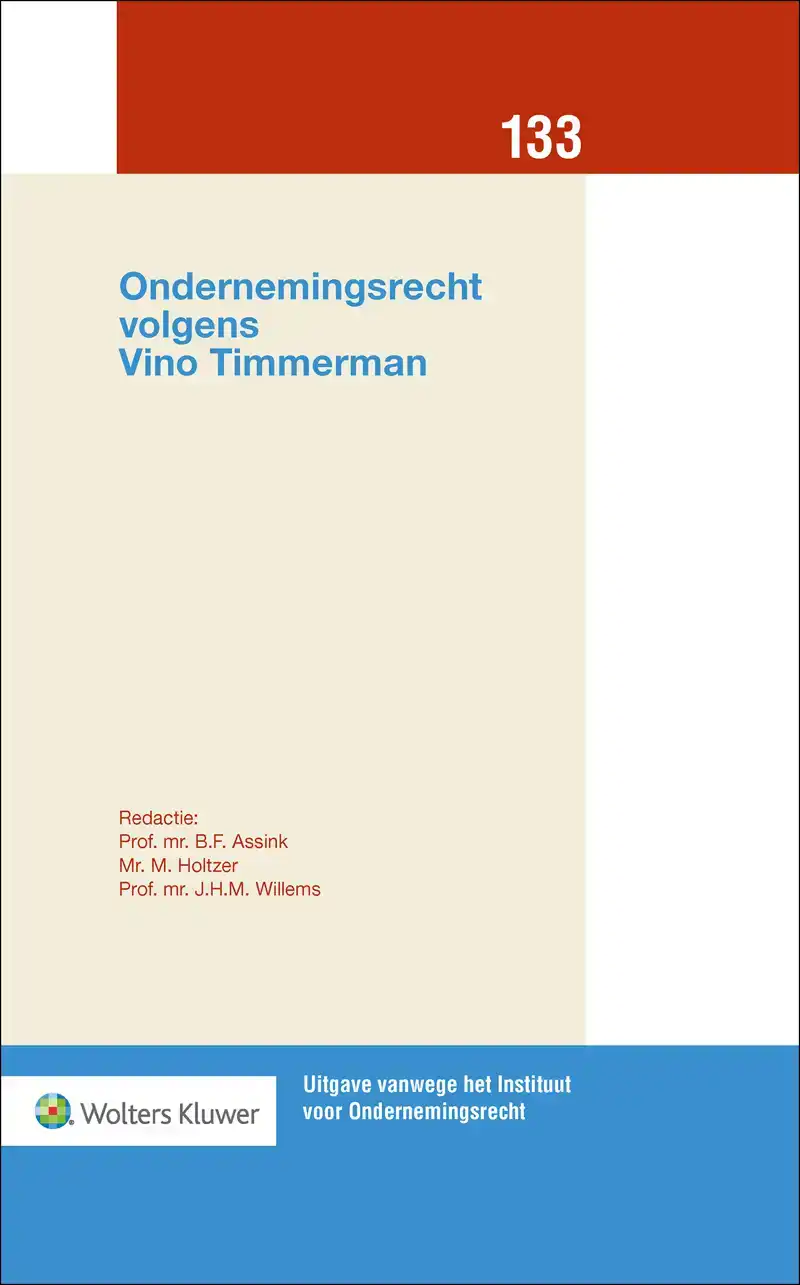 ONDERNEMINGSRECHT VOLGENS VINO TIMMERMAN