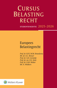 CURSUS BELASTINGRECHT EUROPEES BELASTINGRECHT