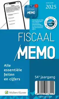 FISCAAL MEMO JANUARI 2025