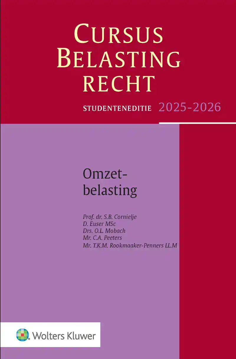 CURSUS BELASTINGRECHT OMZETBELASTING