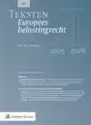 TEKSTEN EUROPEES BELASTINGRECHT 2025/2026