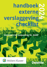 HANDBOEK EXTERNE VERSLAGGEVING CHECKLIST 2024