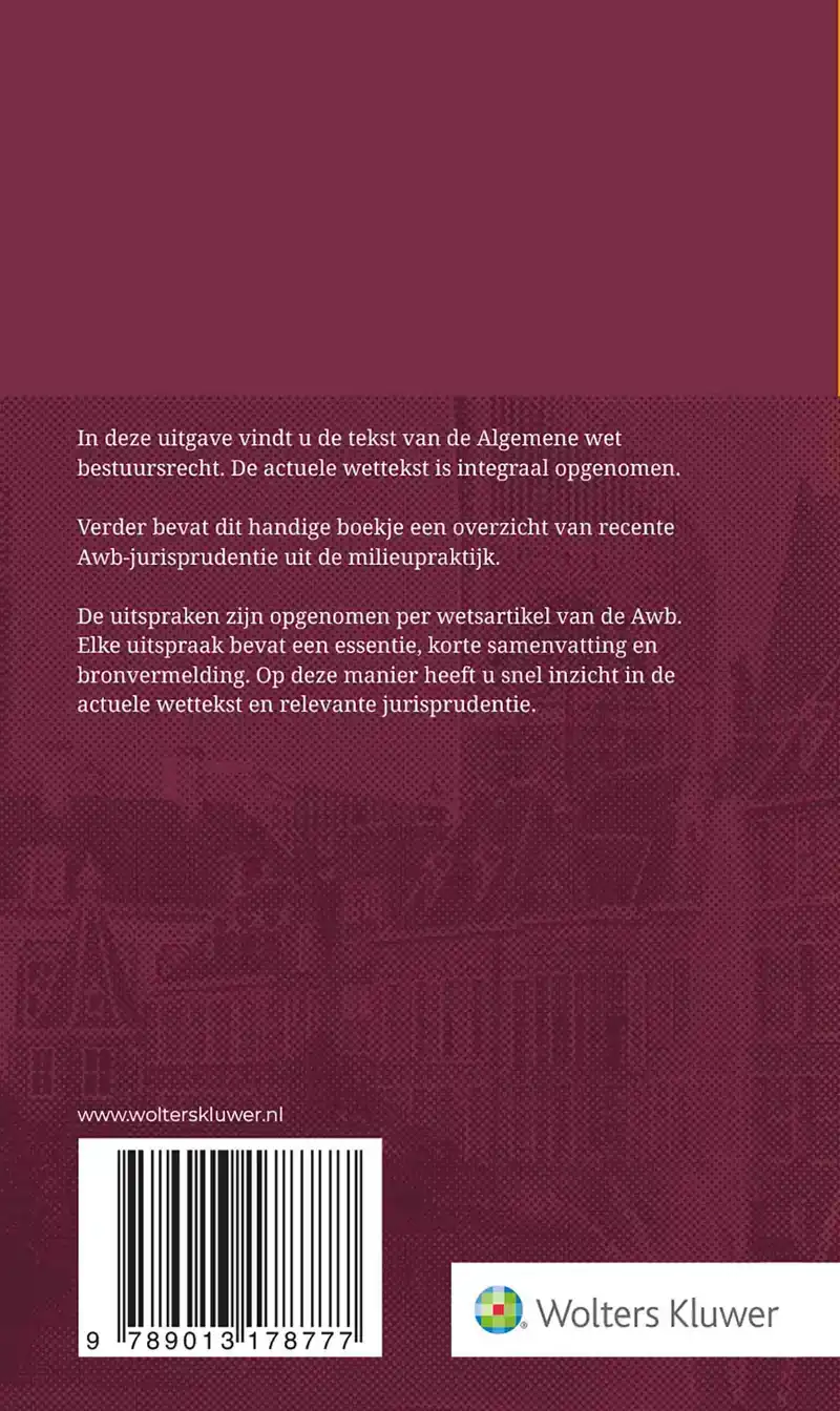 TEKSTUITGAVE ALGEMENE WET BESTUURSRECHT 2025-2026