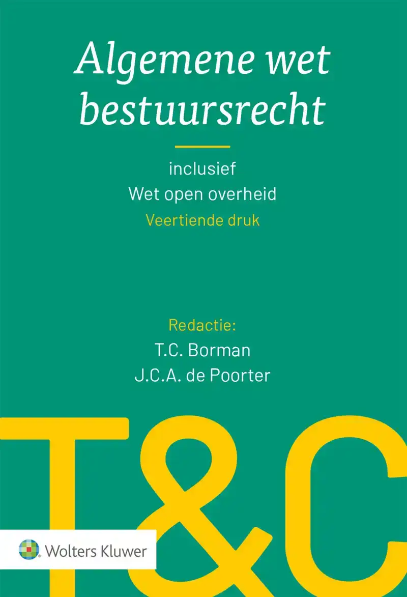 TEKST & COMMENTAAR ALGEMENE WET BESTUURSRECHT