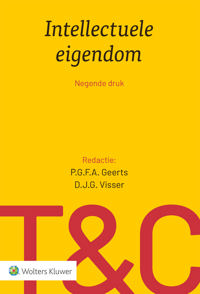 TEKST & COMMENTAAR INTELLECTUELE EIGENDOM