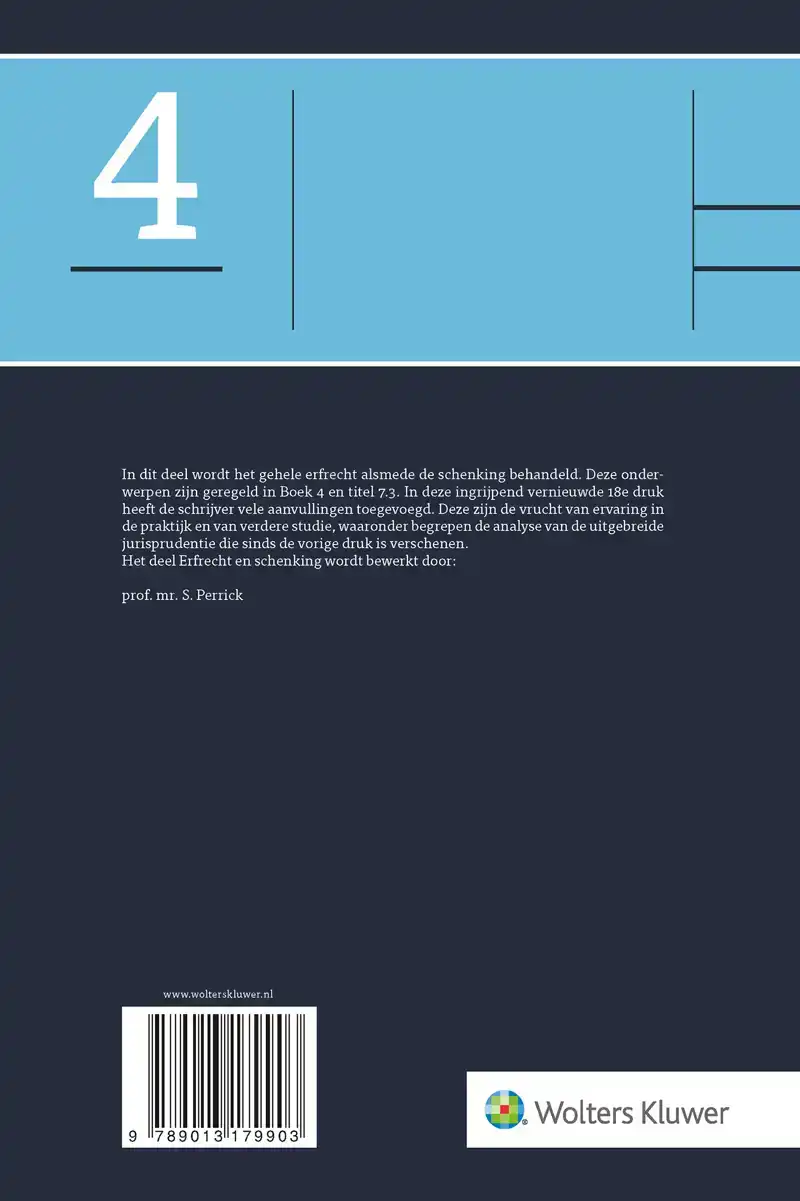 ASSER 4 ERFRECHT EN SCHENKING