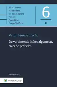 ASSER 6-II DE VERBINTENIS IN HET ALGEMEEN, TWEEDE GEDEELTE