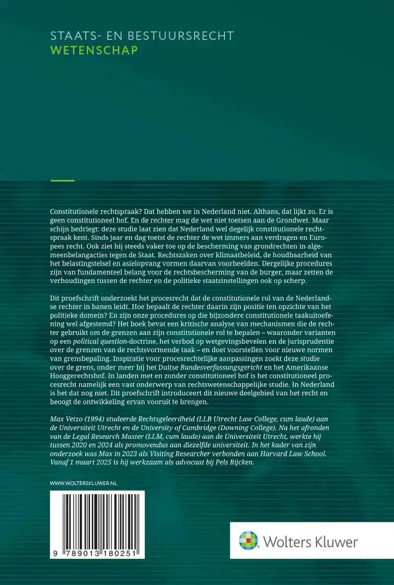 CONSTITUTIONEEL PROCESRECHT