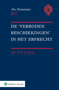 DE 'VERBODEN' BESCHIKKINGEN IN HET ERFRECHT