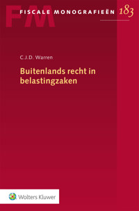 BUITENLANDS RECHT IN BELASTINGZAKEN