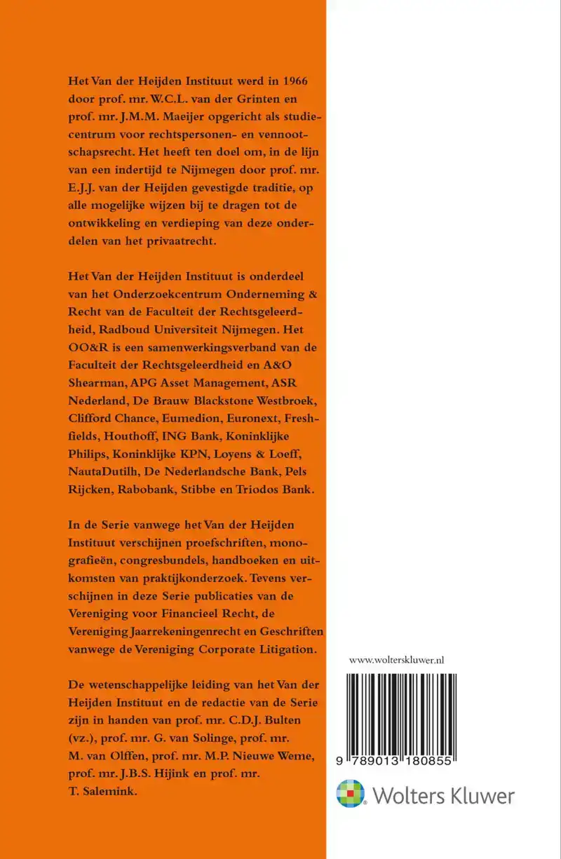 GESCHRIFTEN VANWEGE DE VERENIGING CORPORATE LITIGATION 2024-