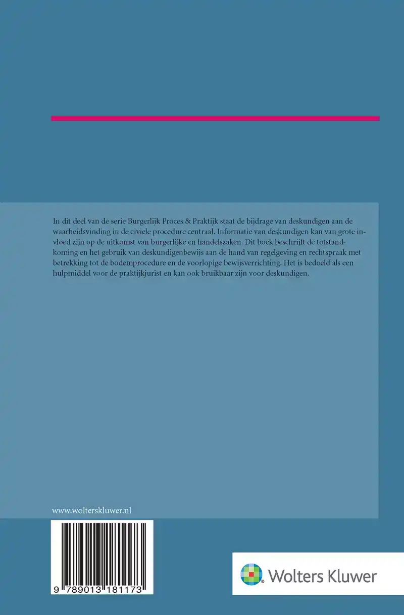 CIVIEL DESKUNDIGENBEWIJS