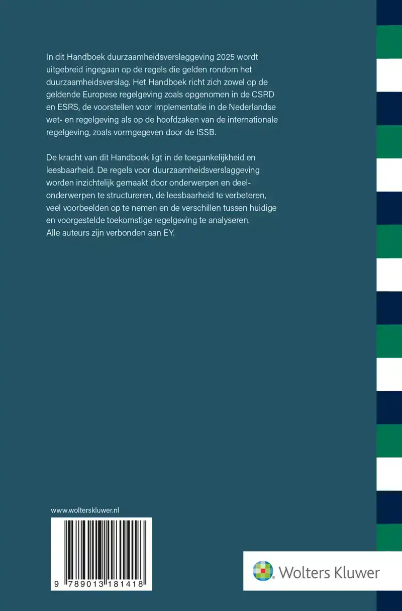HANDBOEK DUURZAAMHEIDSVERSLAGGEVING 2025