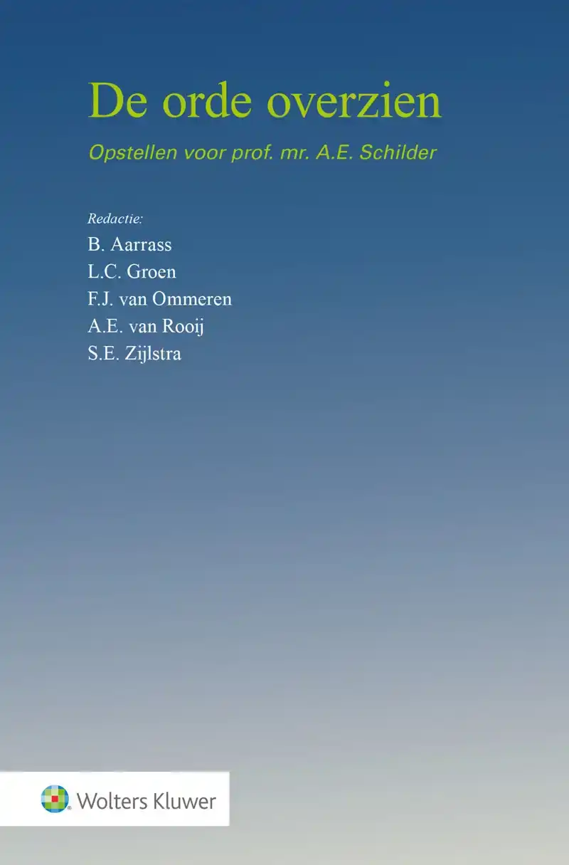 DE ORDE OVERZIEN