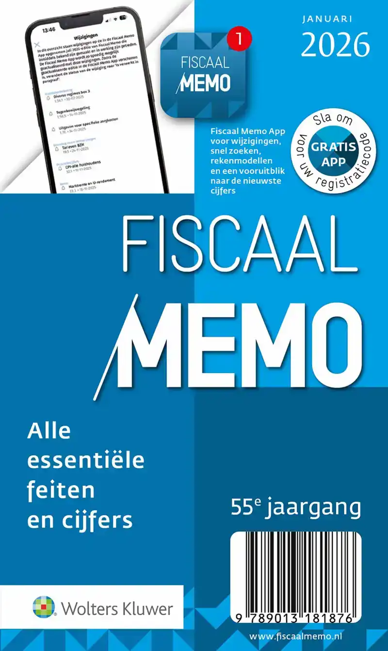 FISCAAL MEMO JANUARI 2026