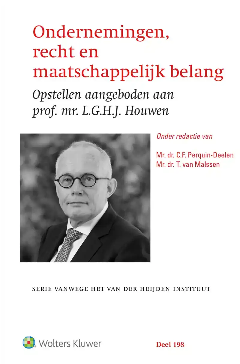 ONDERNEMINGEN, RECHT EN MAATSCHAPPELIJK BELANG