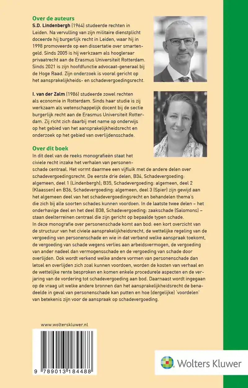 SCHADEVERGOEDING: PERSONENSCHADE