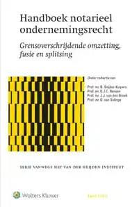 HANDBOEK NOTARIEEL ONDERNEMINGSRECHT