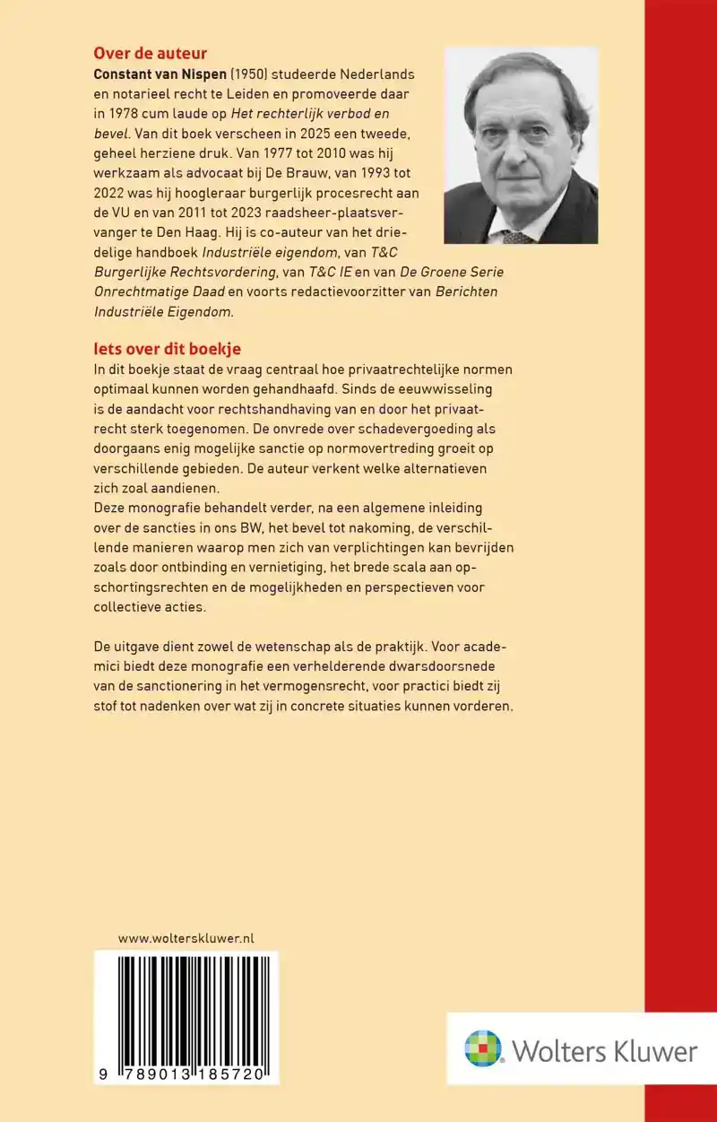 SANCTIES IN HET VERMOGENSRECHT