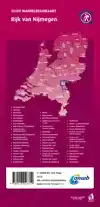 WANDELREGIOKAART RIJK VAN NIJMEGEN 1:33.333