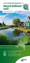 FIETSKNOOPPUNTENKAART NOORD-HOLLAND ZUID 1:100.000