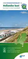 FIETSKNOOPPUNTENKAART HOLLANDSE KUST 1:100.000