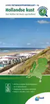 FIETSKNOOPPUNTENKAART HOLLANDSE KUST 1:100.000