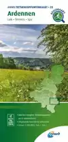 FIETSKNOOPPUNTENKAART ARDENNEN 1:100.000