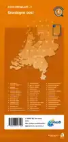 FIETSKAART GRONINGEN OOST 1:66.666