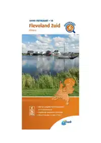 FIETSKAART ZUIDELIJK FLEVOLAND 1:66.666