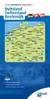 ANWB*WEGENKAART DUITSLAND 1. DUITSLAND/ZWITSERLAND/OOSTENRIJ