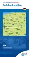ANWB WEGENKAART 4.DUITSLAND MIDDEN